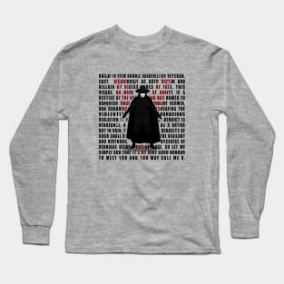 Who Are You? Long Sleeve T-Shirt